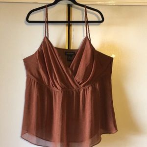 Lane Bryant Braided Strap Tank Top